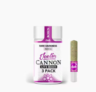 Rare Darkness (I) | 3pc Rosin Prerolls | Jeeter Cannons