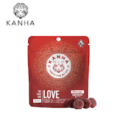 KANHA - FX - 2:1:1 THC:THCv:CBG NANO Love Raspberry Rose (10 units x 10mg THC: 5mg CBG) Gummy