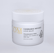 OM Living Love Balm 420 THC:100 CBD (2 oz)