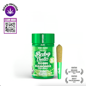 Jeeter - Kiwi Kush (I) | Infused Pre-roll Pack | Baby Jeeter