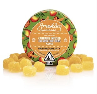 SMOKIEZ - Mango | Live Resin Fruit Chews | Smokiez