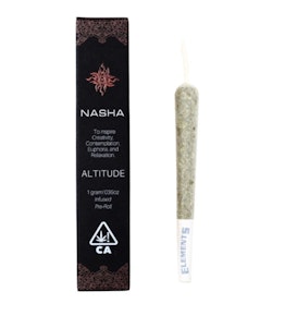 Clementine x Moroccan Peaches | Altitude | Hash Infused Preroll | Nasha
