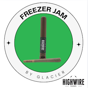 GLACIER CANNABIS - Freezer Jam Preroll 1g