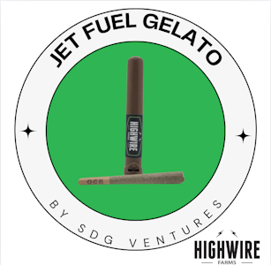 SDG VENTURES - Jet Fuel Gelato Preroll 1g