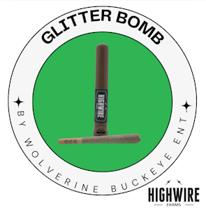 Wolverine Buckeye Enterprises - Glitter Bomb Preroll 1g
