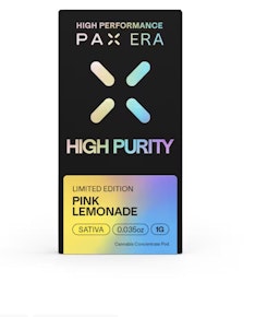 Pink Lemonade | 1g High Purity THC Pod | PAX Era