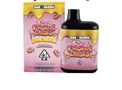 Frosted Donuts | 1g Disposable Live Resin Vape | Dab Daddy