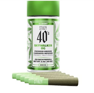 STIIIZY - Skywalker OG | Infused Pre-Roll Pack | STIIIZY