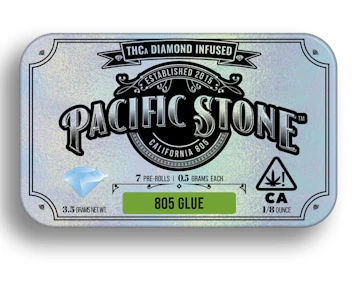Pacific Stone - 805 Glue | 7 Pack Hash Infused Pre-Roll | Pacific Stone