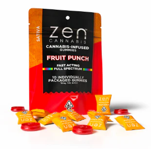 Zen - ZEN | Sativa Fruit Punch | Gummy 100mg Main Image