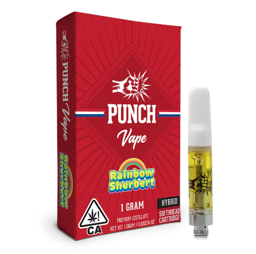 Punch Edibles & Extracts - Punch - Cartridge - Rainbow Sherbert - 1G Main Image