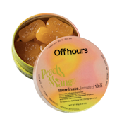 OFFHOURS - Illuminate - Peach Mango - 10mg THC - 2mg CBG - Edible