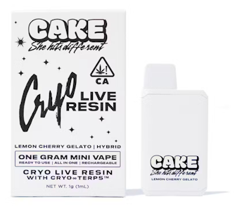 CAKE she hits different - Lemon Cherry Gelato [H] AIO CRYO MINI 