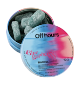 OFFHOURS - Mellow - Blue Raspberry - 10mg THC - 2mg CBD - Edible