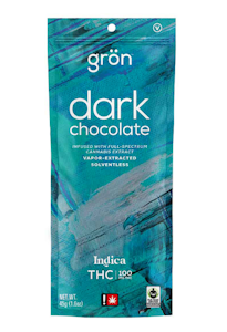 Grön - Grön - Dark Chocolate - Indica - 100mg