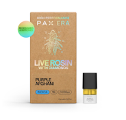 PAX - Purple Afghani - Live Rosin - .5g Pod - Vape