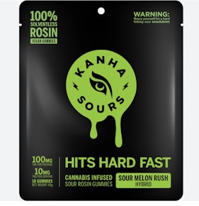 Sour Melon Rush | Rosin Gummies | Kanha