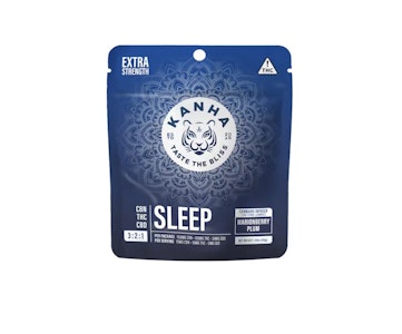 Kanha - Marionberry Plum | Sleep 3:2:1 CBN:THC:CBD Nano Gummies | Kanha