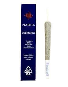 NASHA - Illemonati x G Tank | Submerge | Hash Infused Preroll | Nasha