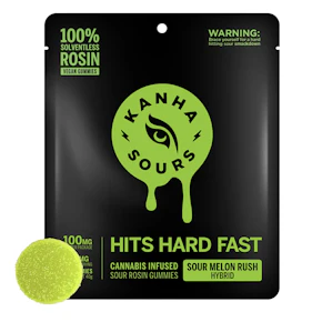 Sour Melon Rush | Rosin Gummies | Kanha