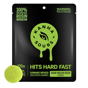 Kanha - Sour Melon Rush | Rosin Gummies | Kanha