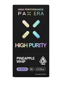 Pineapple Whip | 1g High Purity THC Pod | PAX Era