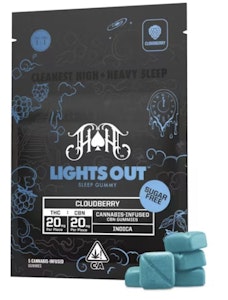 HEAVY HITTERS - Sugar Free Lights Out | Cloudberry Gummies | Heavy Hitters