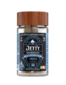 JETTY EXTRACTS - 5pk - Tropaya x Fatso (OCal Solventless) - 2.5g (I) - Jetty