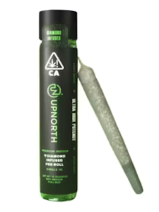 UpNorth - Strawberry Cough (Diamond Infused) - 1g (S) - UpNorth