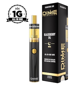 DIME INDUSTRIES - Blackberry OG | 1g Disposable | Dime