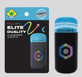 Elite Duality - Tonic G - Disposable - Elite Duality (Full Spec) - 1g