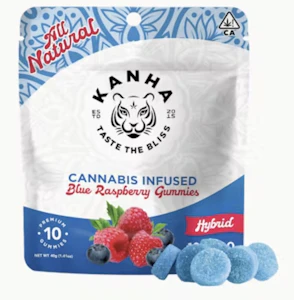Kanha - Blue Raspberry | Classic Gummies | Kanha