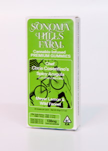 SONOMA HILLS FARM - Spicy Arugula Gummy - 2:1:1 (THC:CBD:CBG) - SHF