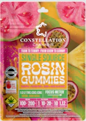 Pineapple Passion Fruit Guava + Green Tea Extract - Rosin Gummies - Constellation - (100mg THC/200mg CBC/200mg CBG) 10pk