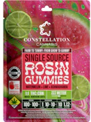 Watermelon Lime + Ashwagandha - Rosin Gummies - Constellation - (100mg THC/100mg CBN) 10pk
