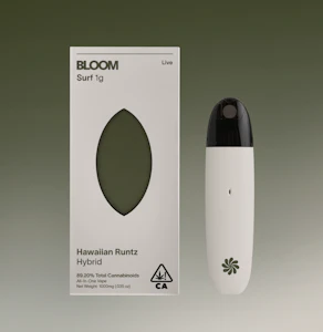BLOOM - AIO - Hawaiian Runtz - Live Surf - 1g (H) - Bloom