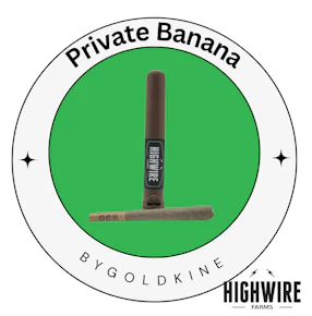 Private Banana Preroll 1g