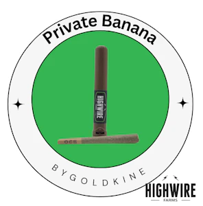 Goldkine - Private Banana Preroll 1g