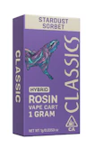 Stardust Sorbet - Live Rosin Cartridge - 1g (H) - CLSICS