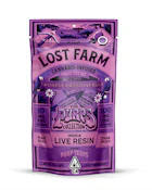 Purple Passionfruit - (Live Resin Infused) Fruit Chews - 100mg (I) - Lost Farms