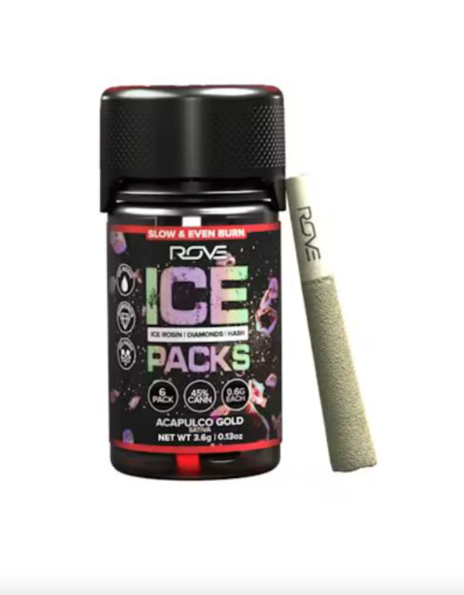 ROVE - 6pk - Acapulco Gold - (Rosin/Diamonds/Hash Infused) 3.6g (S) - Rove Main Image