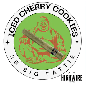Iced Cherry Cookies Big Fattie Preroll 2g