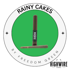 Canna Co-Op Exclusive Rainy Cakes Preroll 1g