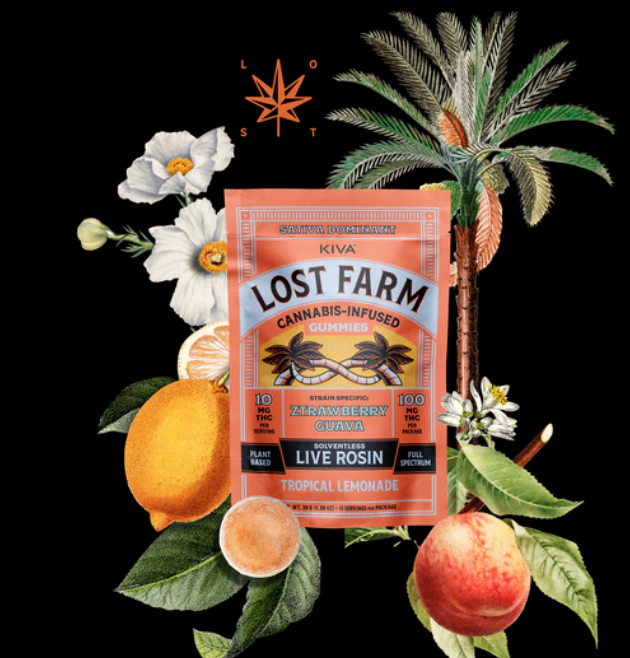 Lost Farm - Lost Farm | Tropical Lemonade x Zstrawberry Guava | Rosin | 10pc | Main Image