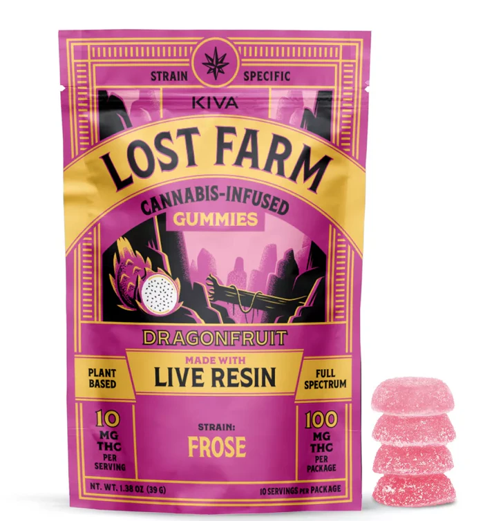 Lost Farm - Lost Farm | DragonFruit x Frose | Live Resin | 100mg Main Image