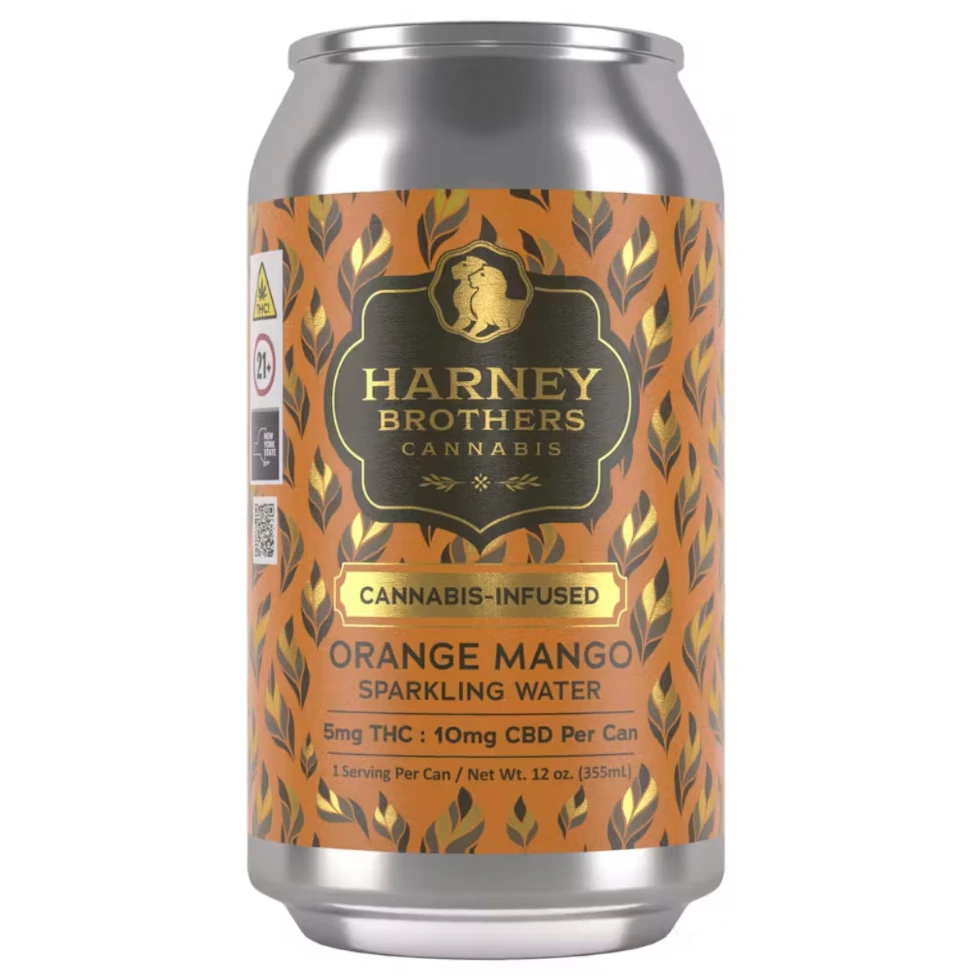 Harney Brothers - Harney Brothers - Orange Mango - Sparkling Water Can - 10mg Main Image