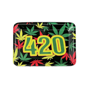 Break Up Rolling Tray - 420 Logo