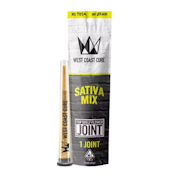 Sativa MIX - Top Shelf CUREjoint - 1g - West Coast Cure