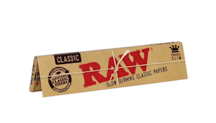 Classic - Rolling Papers - King Size - Slim - Raw