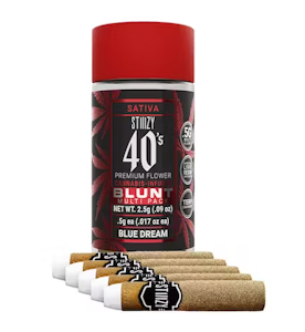 STIIIZY - Stiiizy - Blue Dream 40's Mini Infused Blunts 5pk 2.5g